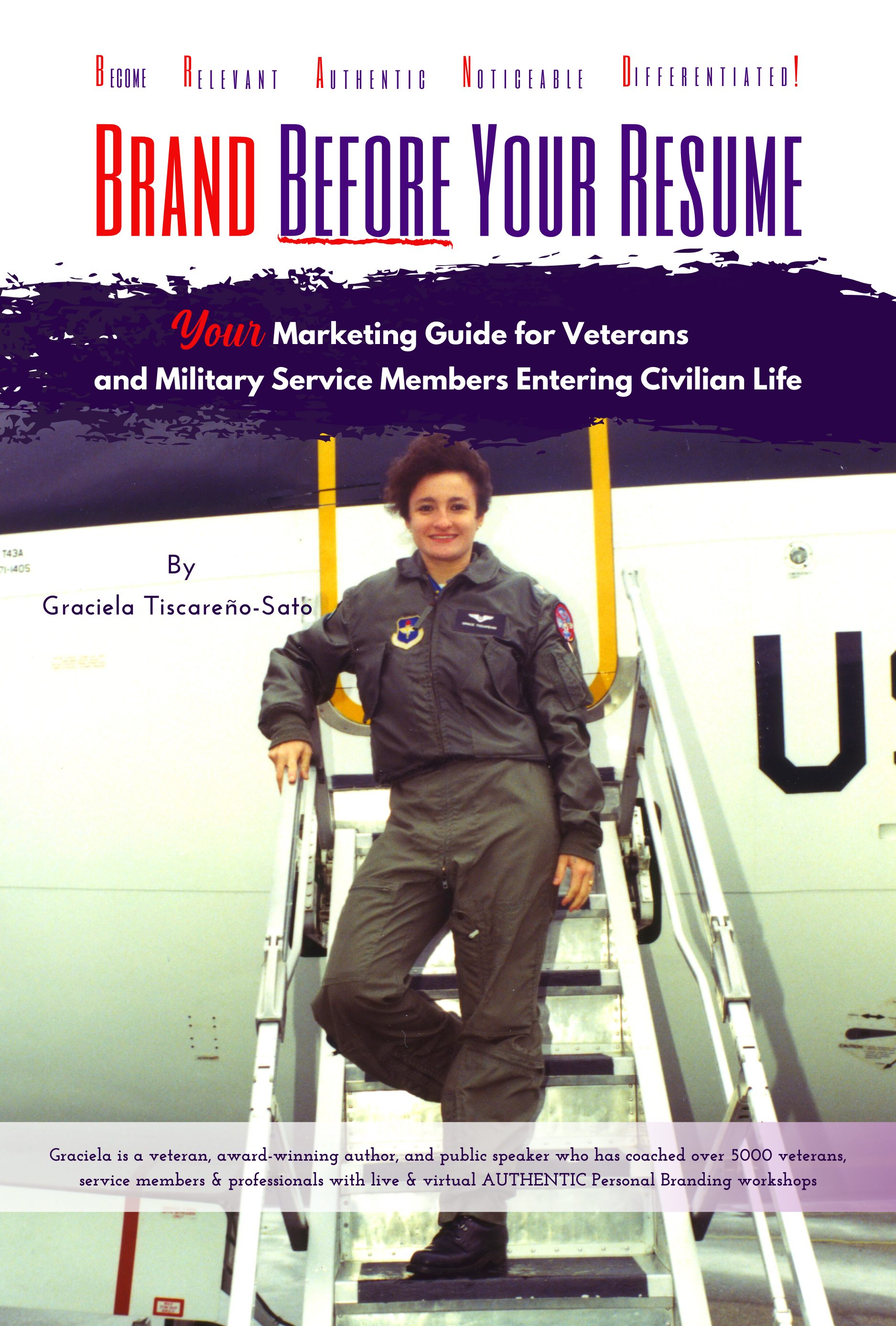cover - BRAND Before Your Resume marketing and personal branding guidebook for transitioning military members and veterans